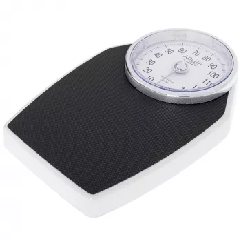 Adler | Mechanische Personenwaage | AD 8177 | Maximale Belastung (Kapazität) 150 kg | Genauigkeit 1000 g | Schwarz