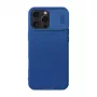 Schutzhülle Nillkin CamShield Pro für iPhone 16 Pro Max, blau, Schiebe-Kameraabdeckung