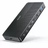 Dockingstation UNITEK D1103A01 USB4 Kabelgebunden Schwarz 100W Power Delivery