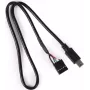Alphacool 18171 Mini-USB auf Mainboard 5-Pin-Kabel 0,4 m Schwarz