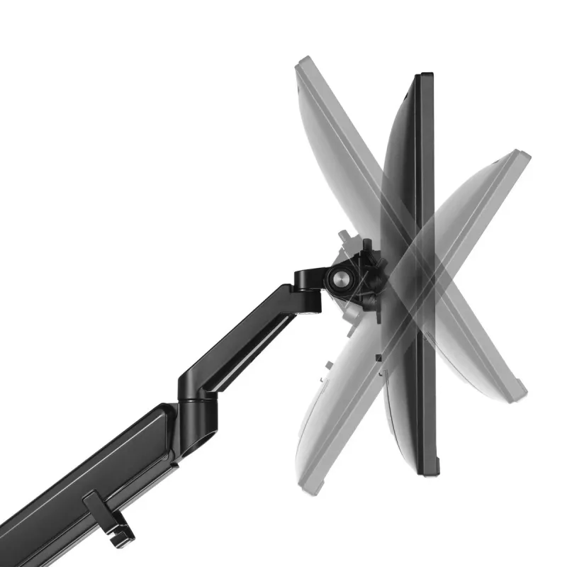 Ergo Office ER-405B Monitorhalterung Tischhalterung Arm Schwenkbar Neigbar Drehbar 13 - 32 Zoll VESA