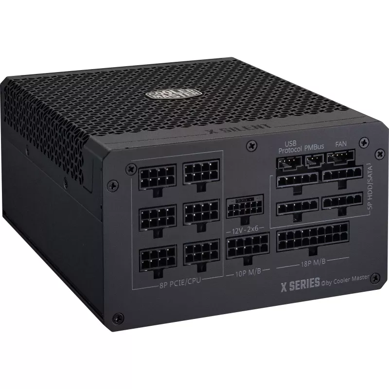 Netzteil Cooler Master X Silent Edge Platinum 1100 W 24-Pin ATX Schwarz
