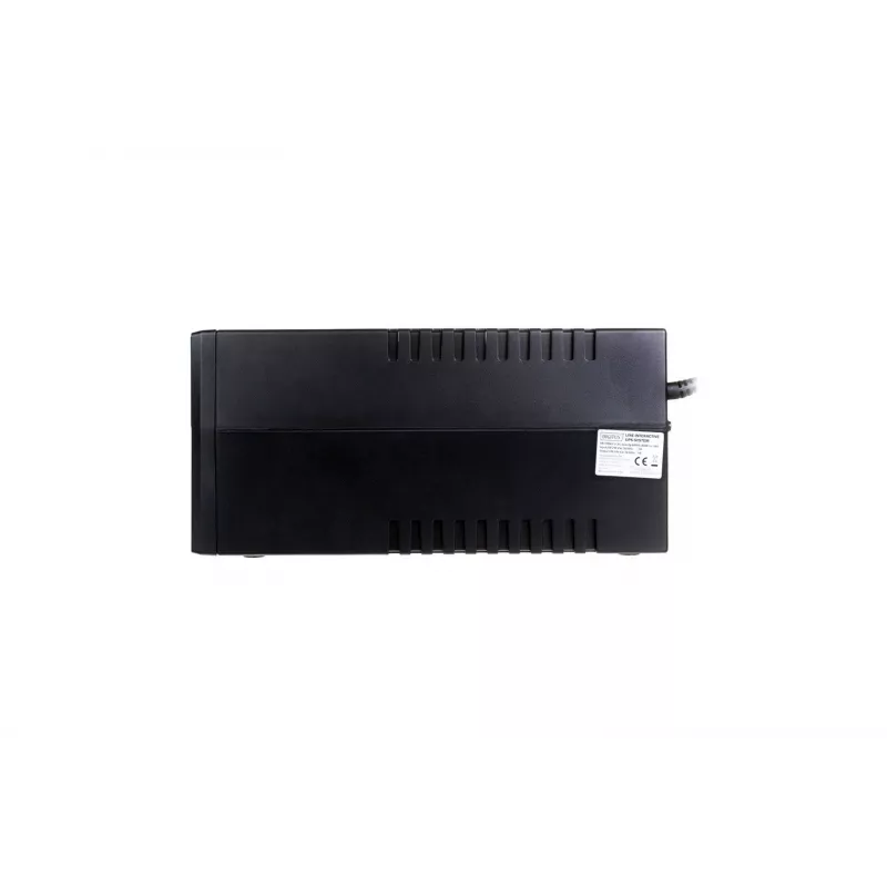 DIGITUS Line-Interactive USV, 800VA/480W 12V/9Ah X1 Akku, 2x CEE 7/7 Steckdose, RJ-11, LCD (DN-170064-LCD)