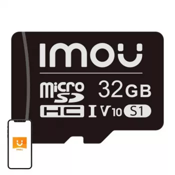 MicroSD-Speicherkarte IMOU ST2-32-S1 32 GB – Klasse 10, 95 MB/s Lesen, 25 MB/s Schreiben, U1/V10