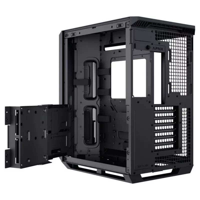 APNX V1-BK-v1 Midi Tower Schwarz