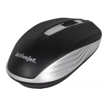 Kabellose Maus ActiveJet AMY-313, RF-Nano-Empfänger, optisch 1200 DPI, beidhändig, 3 Tasten, AA-Batterie