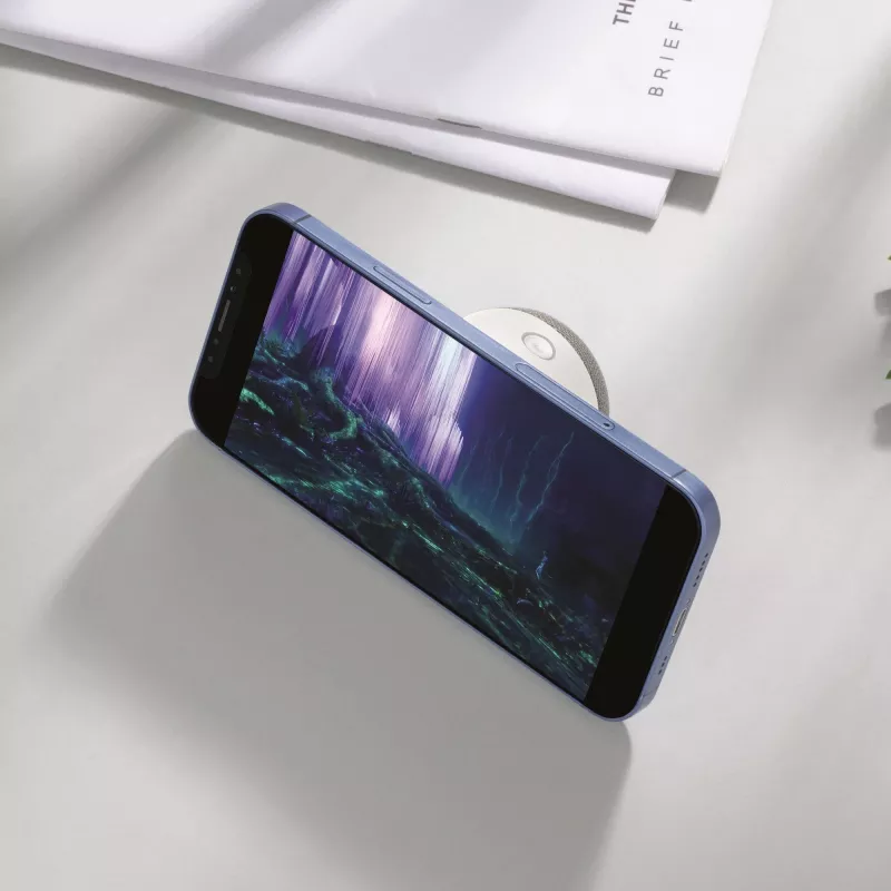 Monofoner tragbarer Lautsprecher MILI Ultron 461891 — 3 W RMS, kabellos, integrierte 420-mAh-Batterie, weiß