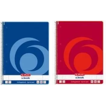 Schreibheft Herlitz 10834125 A4 80 Blatt Blau