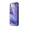 Handyhülle Tellur Cover Glass Print für iPhone XS Max — bedruckte Glas-Rückseite Schutzhülle
