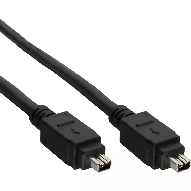 InLine FireWire 400 1394 Kabel 4-polig Stecker / Stecker 3m