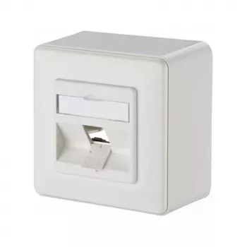 METZ CONNECT 130B20D10002KE - 1 Modul(e) - Weiß - 85 mm - 85 mm - 35 mm