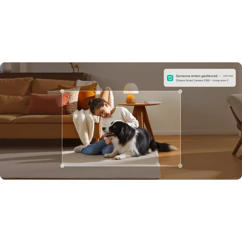 Dome Smart Camera Xiaomi C302 — 3 MP, H.265, microSD-Unterstützung (8–256 GB)