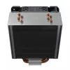 CPU-Luftkühler SAVIO SAVGCOVORTEXX2ARGB mit 4 Heatpipes, 120-mm-ARGB-Lüfter, schwarz