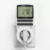 Elektronischer Timer QOLTEC PC0628 mit LCD-Anzeige, 24-Stunden-Countdown