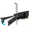 ICY DOCK MB305M4P-B Wechselrahmen M.2 NVMe SSD auf PCIe 4.0 x4 Adapterkarte