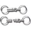 Schlüsselhalter WEDO 262 51526 – Metall-Schlüsselringe, silber vernickelt