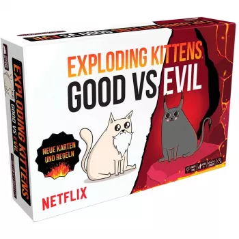 Exploding Kittens - Gut gegen Böse, Kartenspiel