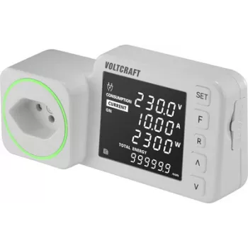 Voltcraft SEM5000 CH Dual Energiekosten-Messgerät Kostenprognose Alarmfunktion Stromtarif (VC-16107435)