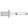 Blindniet GESIPA 6300952 Aluminium/Stahl 5×14 mm Flachkopf für 8–10 mm