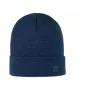 BUFF MERINO HEAVYWEIGHT BEANIE SOLID NIGHT Blau