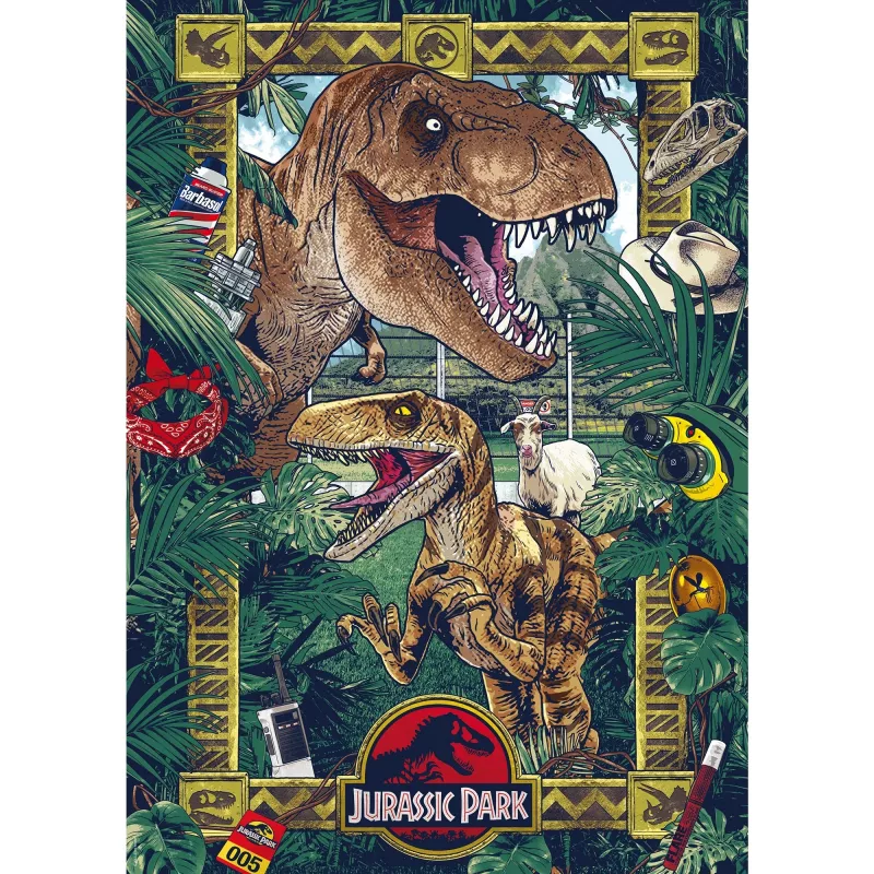 Puzzle Schmidt Spiele Jurassic Park – Das Zeitalter der Dinosaurier, 1000 Teile, 58579