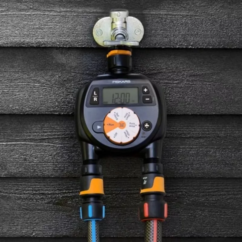 Fiskars Bewässerungsuhr mit Doppelausgang 1054792