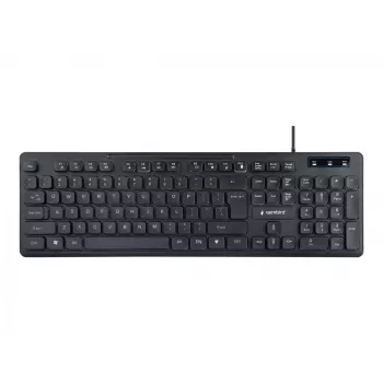 MULTIMEDIA-TASTATUR USB ENG/SCHWARZ KB-UML-02 GEMBIRD