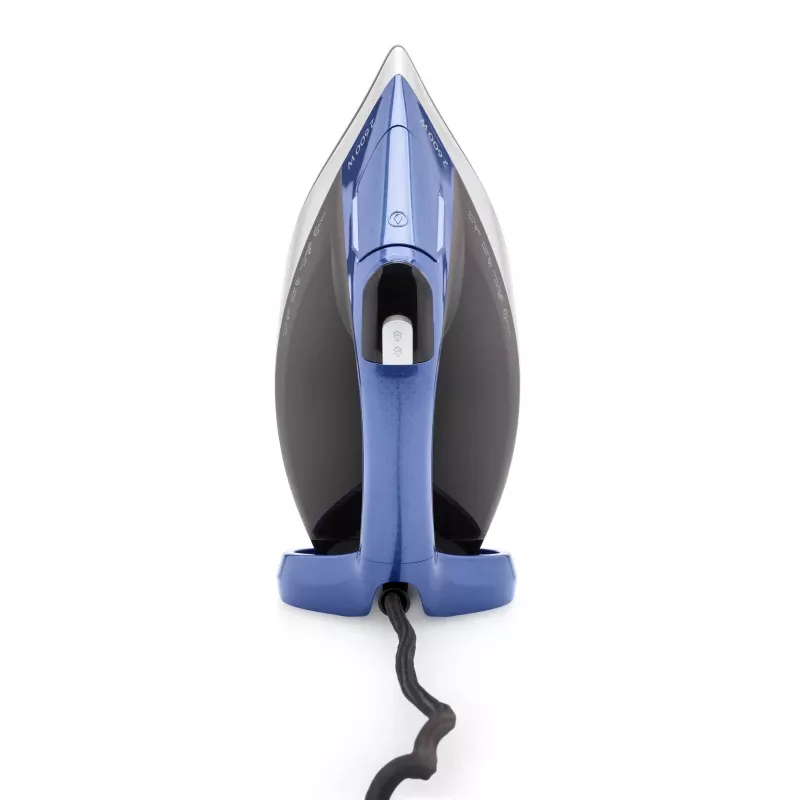 ETA Dampfbügeleisen | ETA227690000 Chloe | Dampfbügeleisen | 2600 W | Wassertankkapazität 350 ml | Dauerdampf 40 g/min | Silber/Blau