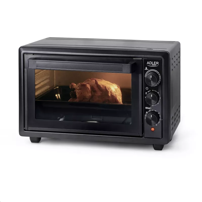 Elektroofen Adler AD 6023 26L 1500W Schwarz