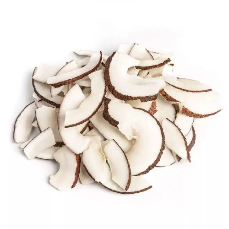 Getrocknete Kokosnuss Eco fresh foods 100 g – geraspelte getrocknete Kokosraspeln, 100-g-Packung