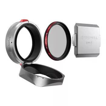 Freewell Sunshield FW-FU-XSR für Fuji X100 Serie, silber, Gegenlichtblende/Visierzubehör