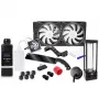 Alphacool 11992 - Wasserkühler - Acetal - Acryl - Aluminium - Messing - Kupfer - Nickel - Edelstahl - Schwarz - Transparent - 1/4 - 60 °C - 0,8 bar (11992)