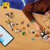 LEGO Set Horizon Adventures 77037 – Aloy und Varl vs. Shell-Walker und Sawtooth, 768 Teile, 2 Minifiguren
