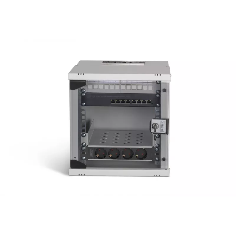 Digitus SOHO Pro Netzwerk-Set, 254 mm (10) - 6U, 315 x 300 mm (B x T)