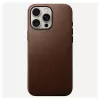 Handyhülle Nomad NM01389385 für iPhone 16 Pro Max, 17,5 cm (6,9 Zoll), braun, Aluminium/PC/Mikrofaser/Leder