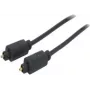 shiverpeaks 1,5m Toslink - Toslink - TOSLINK - Male - TOSLINK - Male - Gold - Schwarz (BS69004-1.5)