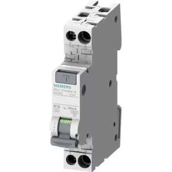 Siemens 5SV1316-7KK13 Leitungsschutzschalter Fehlerstrom-Schutzschalter mit Überstromschutz (RCBO) Typ A 1P+N