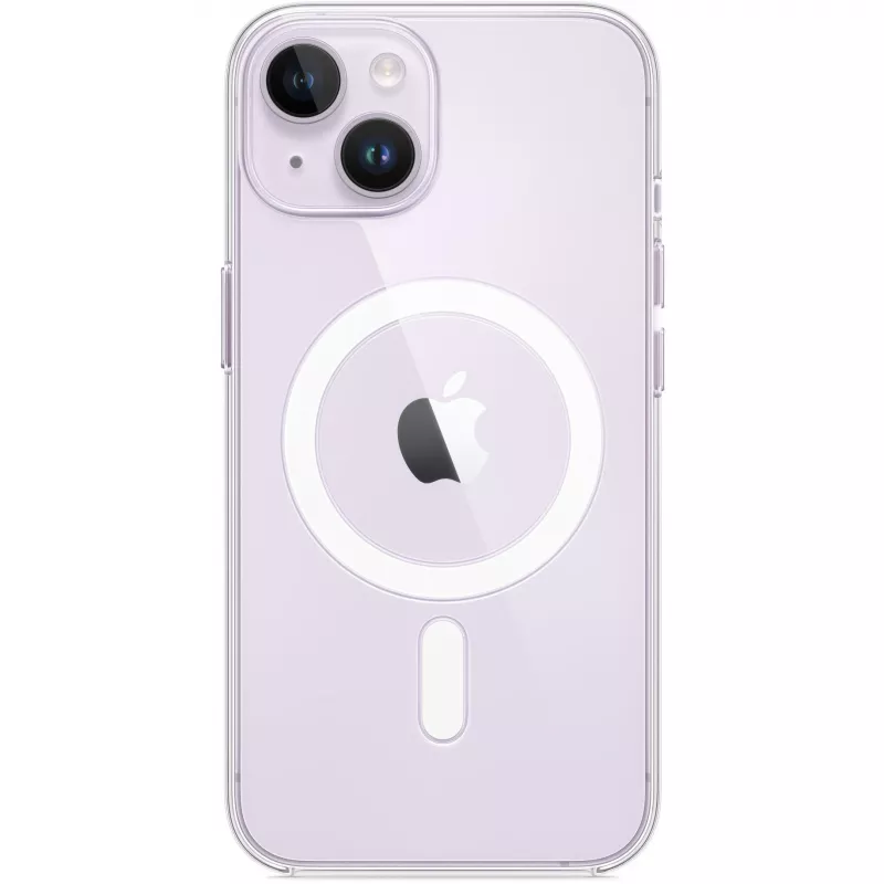 Cover Apple iPhone 14 Clear Case mit MagSafe