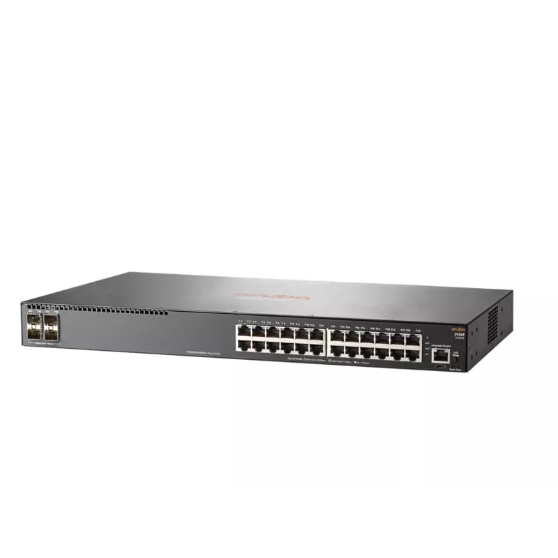 HPE Aruba 2930F 24G 4SFP+ - Switch - 2
