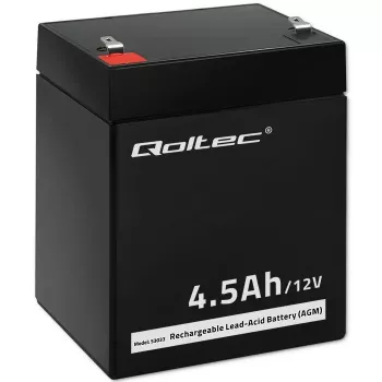 AGM-Batterie Qoltec 53033 4.5 Ah 15 V 65.5 A Motorrad