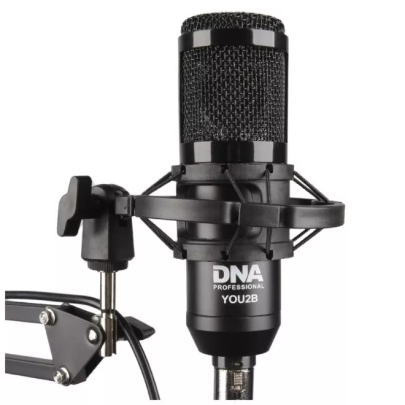 Mikrofon-Kit Bitmat DNA YOU2B — Mikrofon, Audio-Schnittstelle, Ständer und Kabel