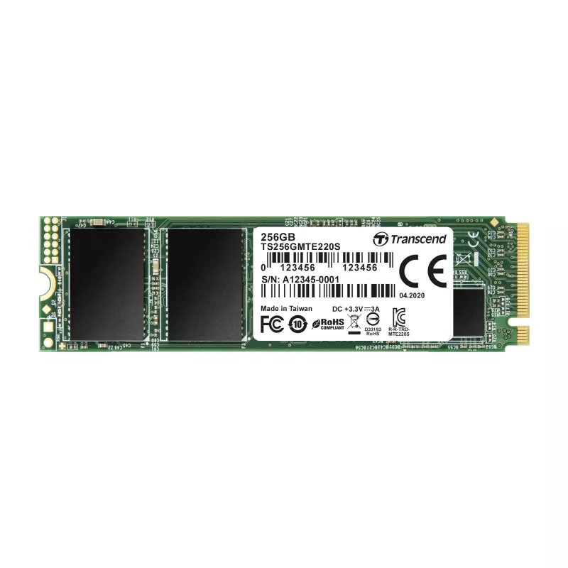 SSD-Laufwerk Transcend 220S 256 GB M.2 PCIe