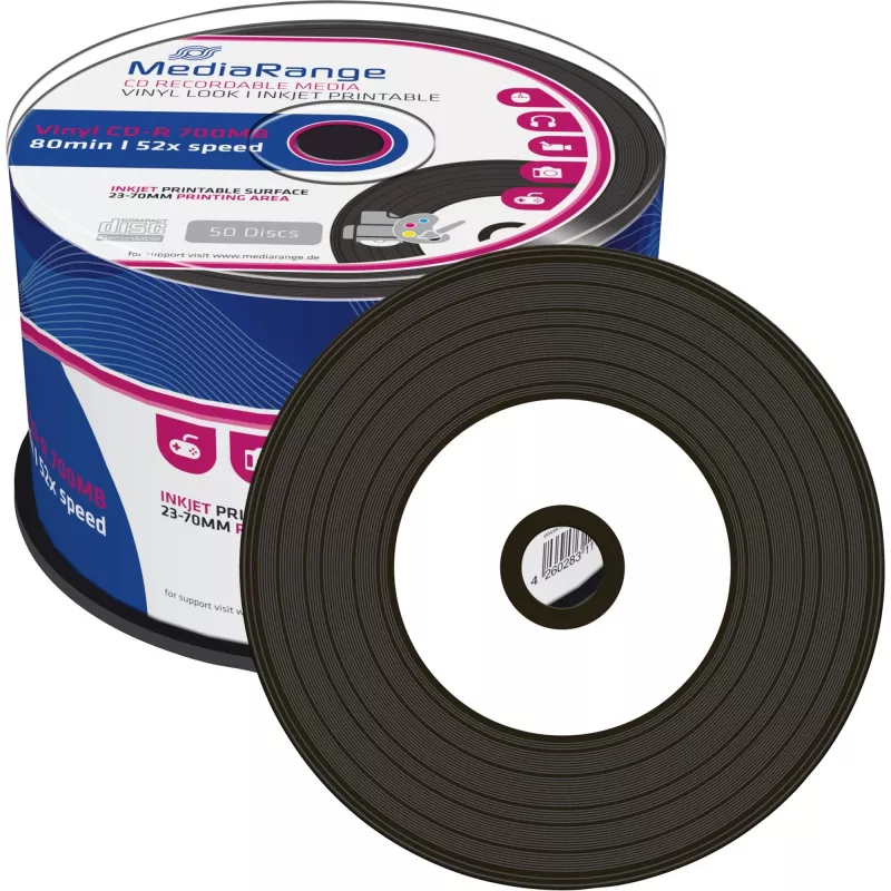 CD-R MediaRange MR226 700 MB 52x 50 Stück