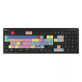 Logickeyboard Adobe Premiere Pro CC ASTRA 2 hintergrundbeleuchtete Tastatur Deutsch (LKB-PPROCC-A2PC-DE)
