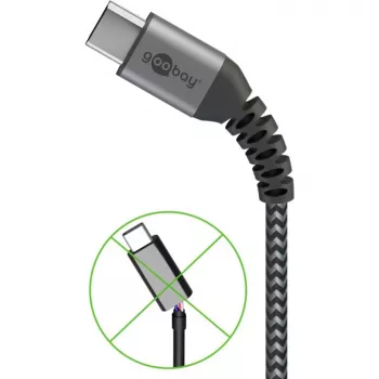 Goobay 49297 USB-Kabel Schwarz