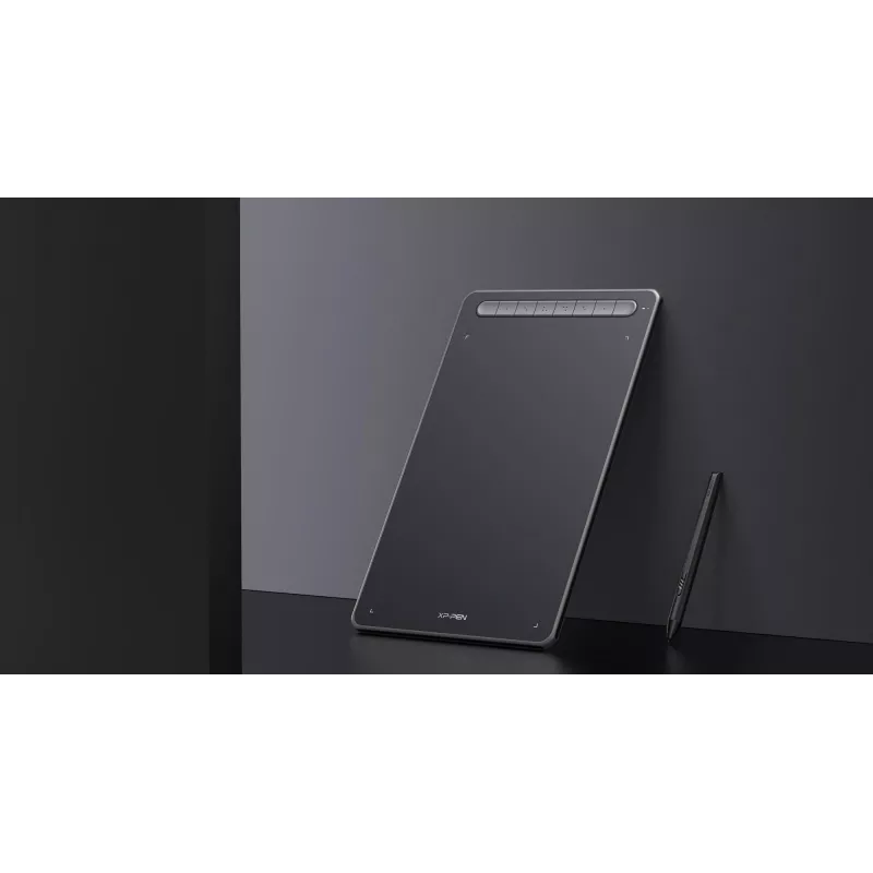 Zeichentablett XP-Pen Deco LW mit 254 x 152,4 mm aktiver Fläche, 5080 lpi Auflösung, kabelgebunden & kabellos, integrierte Batterie