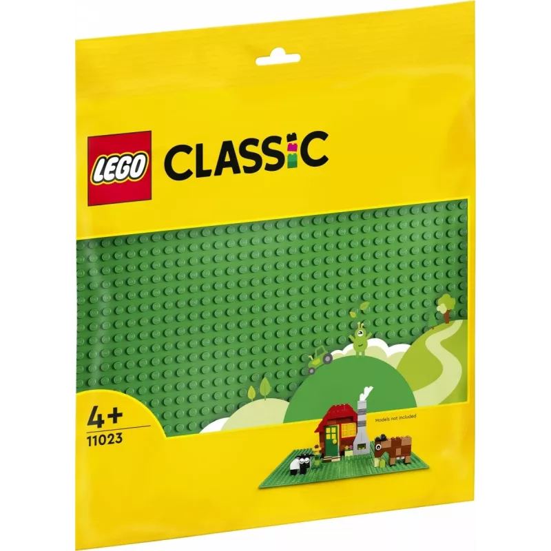 LEGO 11023 Classic Grüne Grundplatte Quadrat 32x32 Noppen Bau Gras Basis Bau- und Ausstellungsplatte Set Einzeln