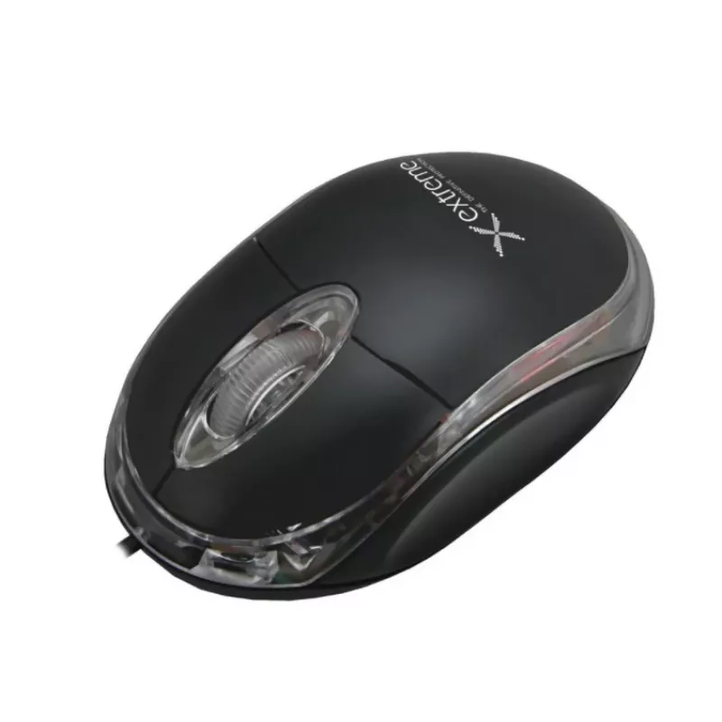 Kabelgebundene optische beidhändige Maus EXTREME XM102K — 1000 DPI, USB Typ-A, 1,2-m-Kabel, 3 Tasten