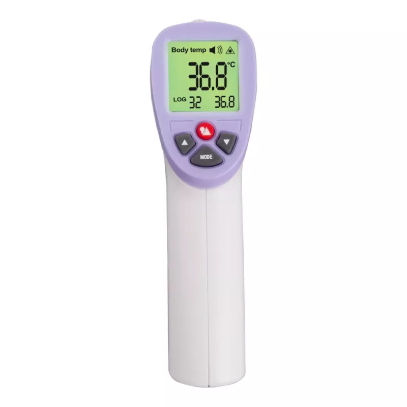 Esperanza ECT002 digitales Körperthermometer Fernmessungsthermometer Lila, Weiß Ohr, Stirn, Mund, rektal, unter dem Arm Tasten