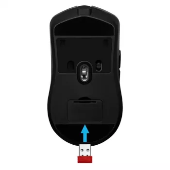 Kabellose Gaming-Maus DEFENDER Demon GM-534 RF, beidhändig, 3200 DPI, 5 Tasten, 2,4 GHz USB-A Nano-Empfänger